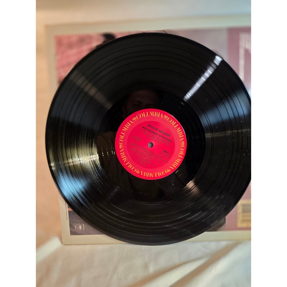 Willie Nelson Red Headed Stranger Vinyl LP Record Columbia KC 33482 Country Musi